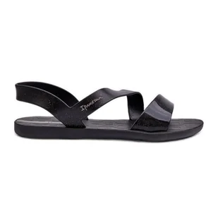 Sandały Damskie 82429 Ipanema Vibe Sandal Fem Czarne - Sandały damskie - miniaturka - grafika 1