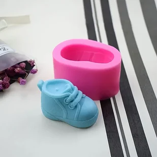 TEMU 1 szt. Silikonowa w kształcie buta do rękodzieła i projektów DIY - Inne - miniaturka - grafika 1