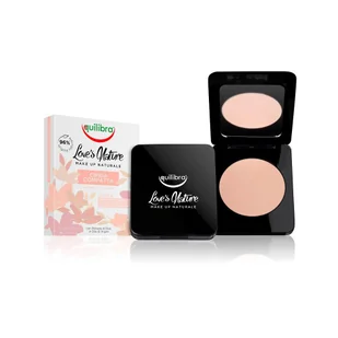 Equilibra EQUILIBRA LOVE'S NATURE PUDER UTRWALAJĄCY W KOMPAKCIE UCI02 BEIGE ROSATO - Pudry do twarzy - miniaturka - grafika 1