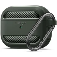 Inne akcesoria audio-wideo - Spigen Spigen Rugged Armor AirPods zielony ASD01441 - miniaturka - grafika 1