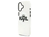 Etui i futerały do telefonów - Etui KARL LAGERFELD IML Karl Sketch Logo MagSafe do iPhone 17 Przezroczysty - miniaturka - grafika 1