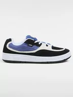 Trampki damskie - Vans Skórzane sneakersy "Speed LS" w kolorze czarno-biało-niebieskim - miniaturka - grafika 1