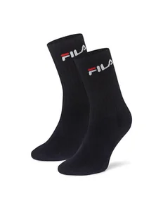 Fila Skarpety Wysokie Męskie F4401-AW24 (2-pack) Czarny - Skarpetki męskie - miniaturka - grafika 1