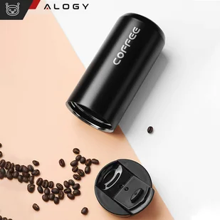 Termos kubek termiczny butelka bidon 400ml do kawy herbaty yerba mate Alogy Stalowy Czarny - Części i akcesoria do laptopów - miniaturka - grafika 10
