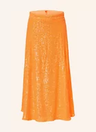 Spódnice - Lilienfels Spódnica Z Cekinami orange - miniaturka - grafika 1