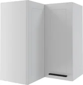 Meble kuchenne - Bergamo Szafka Wisząca Narożna W12/60 Biały Mat - miniaturka - grafika 1