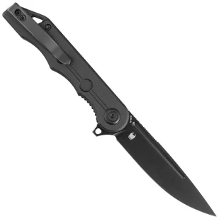 Nóż składany Kubey Knife Mizo Black G10, Blackwashed AUS-10 by Tiguass (KU312B) - Noże - miniaturka - grafika 3