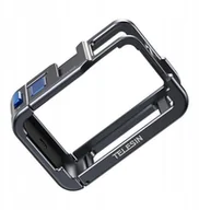 Akcesoria do kamer sportowych - Telesin Obudowa metalowa do DJI Osmo Action 5 czarny - miniaturka - grafika 1