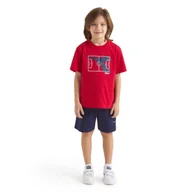 Koszulki dla dziewczynek - Zestaw chłopięcy DIADORA JB. SET ESSENTIAL SPORTS SS - miniaturka - grafika 1