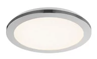 Lampy sufitowe - Globo Lighting LAMPA plafon SIMPLY 41560-18 okrągła OPRAWA metalowa LED 18W 3000K 4000K 6500K sufitowa IP44 chrom biała 41560-18 - miniaturka - grafika 1