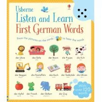 Listen and Learn First German Words - Opracowanie zbiorowe - Obcojęzyczna literatura faktu i reportaż - miniaturka - grafika 1
