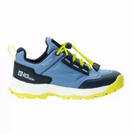 Buty trekkingowe dziecięce - Dziecięce buty trekkingowe Jack Wolfskin CYROX TEXAPORE LOW K elemental blue - 29 - miniaturka - grafika 1