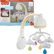 Zawieszki dla dzieci i niemowląt - Fisher Price Karuzela Chmurka z dźwiękami i światłem - miniaturka - grafika 1