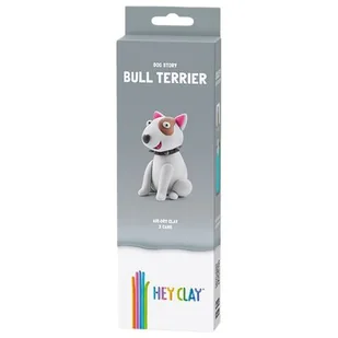 Masa plastyczna HEY CLAY Dog Story Bull Terrier HCL30119CEE - Masy plastyczne - miniaturka - grafika 1