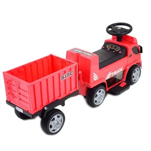 Jeździk, Ciężarówka Na Akumulator Gts-6688-e Z Przyczepą I Dźwiękami - Pojazdy elektryczne dla dzieci Jeździk, Ciężarówka Na Akumulator Gts-6688-e Z Przyczepą I Dźwiękami - Pojazdy elektryczne dla dzieci - miniaturka - grafika 8