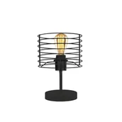Lampy stojące - Lampka nocna loft LUKKA LOFT czarny, biały   - miniaturka - grafika 1