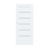 Drzwi wewnętrzne - Drzwi przesuwne pokojowe Etna Białe 70 Prawe Artens - miniaturka - grafika 1