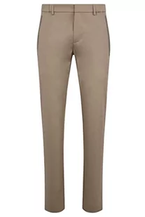 BOSS Męskie spodnie T Rogan Slim-Fit z strukturalnej mieszanki bawełny, jasnozielony, 52 - Spodenki męskie - miniaturka - grafika 1