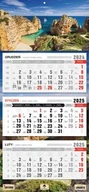 Kalendarze - Kalendarz 2025 trójdzielny zatoka kt1âv.68 - miniaturka - grafika 1