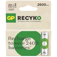 Baterie i akcesoria - Bateria Ładowanie GP ReCyko 2600 AA (HR6, 2 ks - miniaturka - grafika 1
