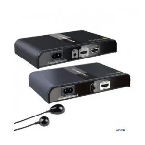 Techly Extender HDMI HDbitT po PLC Powerline, do 300m FullHD z IR, czarny 021611 - Części i akcesoria do laptopów - miniaturka - grafika 6