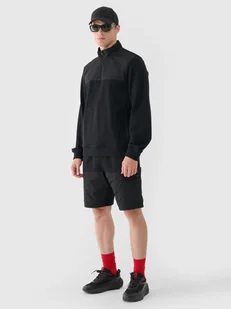 4F Spodenki casual męskie - czarne S - Spodenki męskie 4F Spodenki casual męskie - czarne S - Spodenki męskie - miniaturka - grafika 1