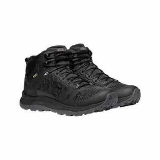 Buty trekkingowe męskie - Keen W Terradora II Mid WP 1022352 Czarne 40 1022352 - grafika 1