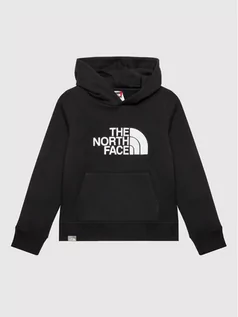 Bluzy dla chłopców - The North Face Bluza Drew Peak NF0A33H4 Czarny Regular Fit - grafika 1