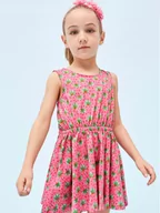 Sukienki i spódniczki dla dziewczynek - Mayoral Sukienka letnia 3943 Różowy - miniaturka - grafika 1