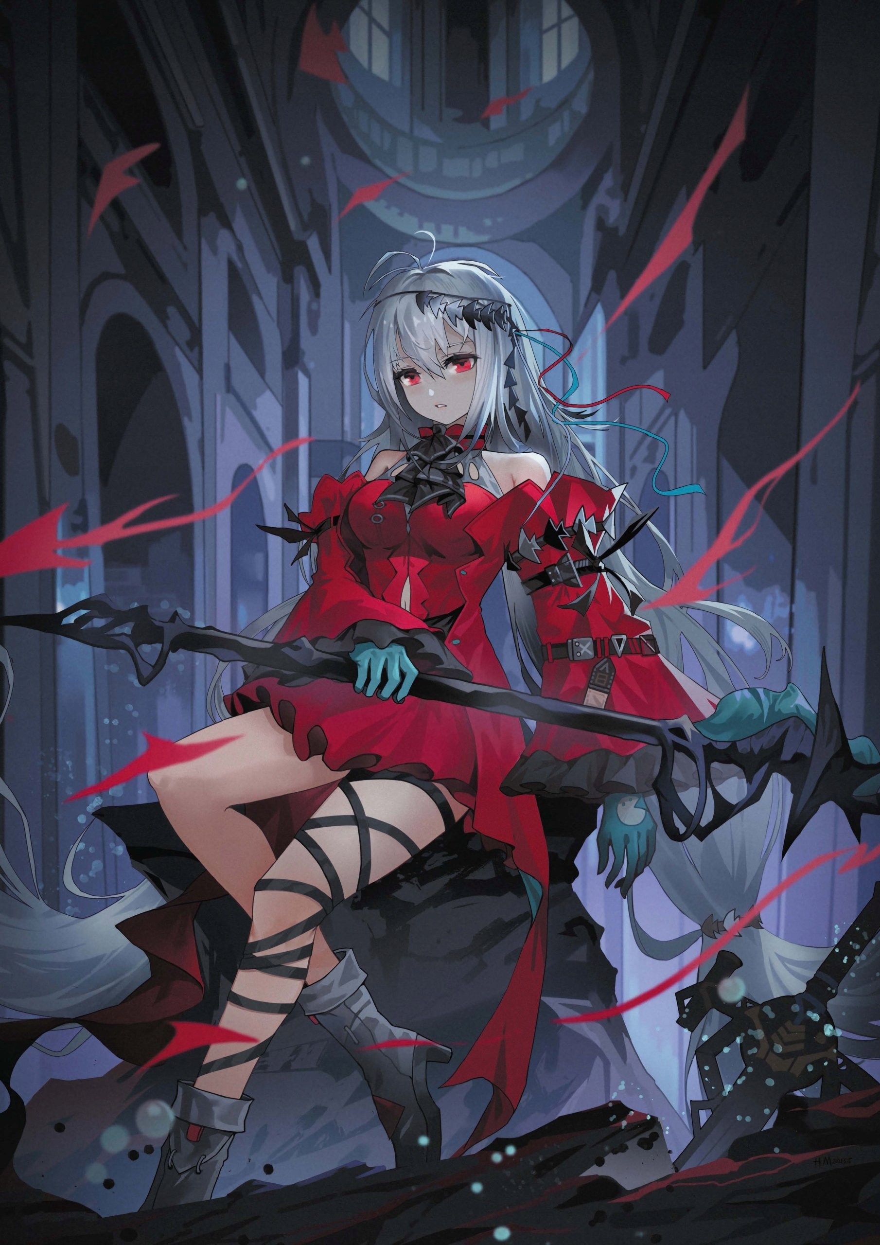 Plakat A2 gra anime Arknights