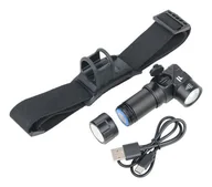 Latarki - TROIKA ECO KNICKLICHT MICRO Czarny Hand flashlight + Headband flashlight SMD LED - miniaturka - grafika 1