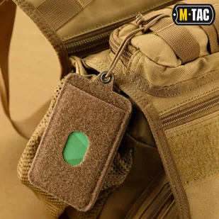 M-Tac - Panel na naszywki z kieszenią na karty ID ze smyczą - Coyote - 10118005 - Odzież taktyczna i umundurowanie - miniaturka - grafika 7