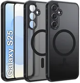 Etui i futerały do telefonów - Etui do Samsung S25 do MagSafe MATT CASE WZMACNIANE Szkło 5D PREMIUM - miniaturka - grafika 1