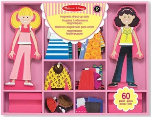 Melissa & Doug UKŁADANKA MAGNETYCZNA ABBY & EMM MD 14940 - Układanki dla dzieci - miniaturka - grafika 1