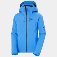 Kurtki narciarskie - Helly Hansen, Kurtka Narciarska, W Alphelia Infinity Jacket, niebieski, Rozmiar XS - miniaturka - grafika 1