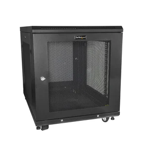 StarTech RK1233BKM stojak 12U Stojak wolnostojący Czarny - Tuning komputera - akcesoria - miniaturka - grafika 1