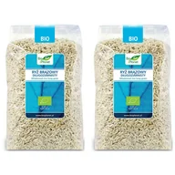 Ryż - Bio Planet Ryż brązowy długoziarnisty bezglutenowy Zestaw 2 x 1 kg Bio - żywność - miniaturka - grafika 1