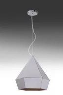 Lampy sufitowe - Milagro LIGHT Lampa wisząca DIAMANTE SILVER 014-diamante silver 301 - miniaturka - grafika 1