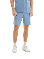 Spodenki damskie - TOM TAILOR Męskie Szorty bermudy 1035044, 26507 - Helsinki Night Blue Chambray, 38 - miniaturka - grafika 1