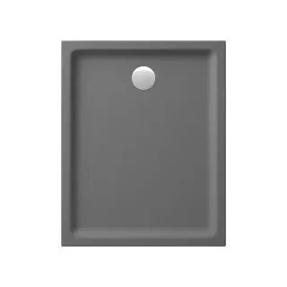 Cersanit BRODZIK PROSTOKĄTNY TAKO 100X80X4 SZARY MAT