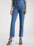 Spodnie damskie - Jeansy damskie Tommy Hilfiger WW0WW38910 29 Granatowe (8720644310212) - miniaturka - grafika 1