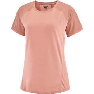 KOSZULA DAMSKA SALOMON OUTLINE SS TEE W C22613 - Koszulki sportowe damskie - miniaturka - grafika 1
