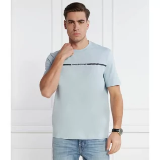 Koszulki męskie - Armani Exchange T-shirt | Regular Fit - grafika 1