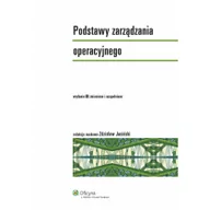 Podręczniki dla szkół wyższych - Jasiński Zdzisław Podstawy zarządzania operacyjnego - mamy na stanie, wyślemy natychmiast - miniaturka - grafika 1