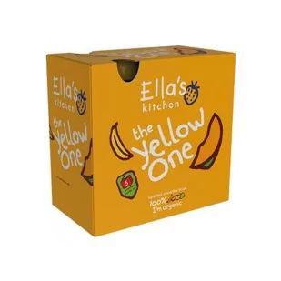 Ella'S Kitchen Yellow One Puree Owocowe, 5X90G - Koncentraty warzywne, przeciery - miniaturka - grafika 1