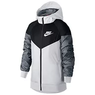 Kurtki i płaszcze dla chłopców - Nike B Nsw Wr Jkt Hd Bluza męska - miniaturka - grafika 1