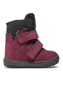 Buty dla dziewczynek - Mrugała Kozaki 7181/4-55 Fioletowy - miniaturka - grafika 1