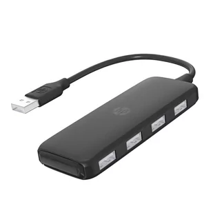USB (2.0) hub 4-port, DHC-CT110C, czarny, Hewlett-Packard - Huby USB - miniaturka - grafika 4