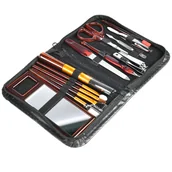 Zestawy do manicure i pedicure - Zestaw Manicure Pedicure do Paznokci Etui, 13 Elementów - miniaturka - grafika 1