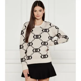 Liu Jo Sport Sweter Regular Fit - Swetry damskie - miniaturka - grafika 1